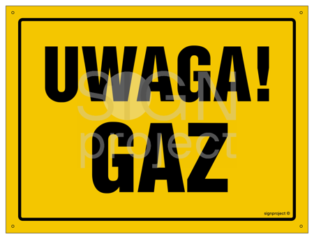 OA162 Uwaga gaz