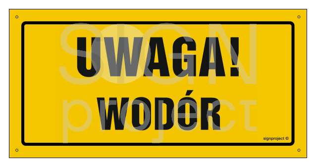 OA190 Uwaga wodór