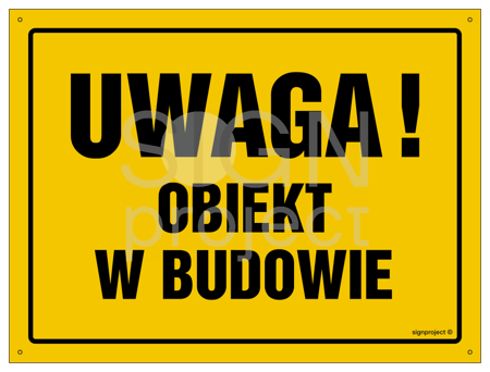 OA207 Uwaga! Obiekt w budowie