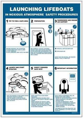 TP011 Launching lifeboats in noxious atmosphere