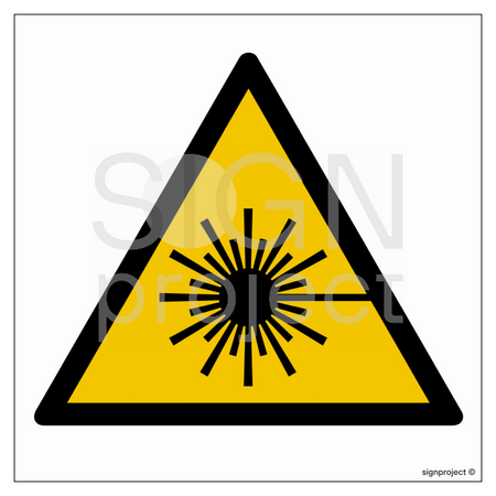 GD004 Laser Beam Warning