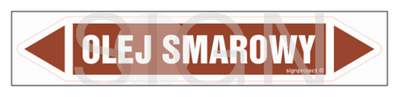 JF298 OLEJ SMAROWY - arkusz 2 naklejek