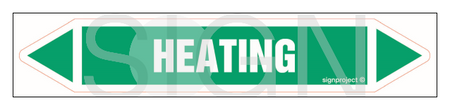 JF196 HEATING - arkusz 5 naklejek