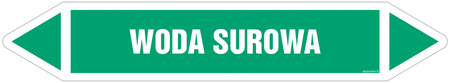 JF502 WODA SUROWA - arkusz 5 naklejek