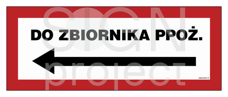 BC135 Do zbiornika ppoż. w lewo