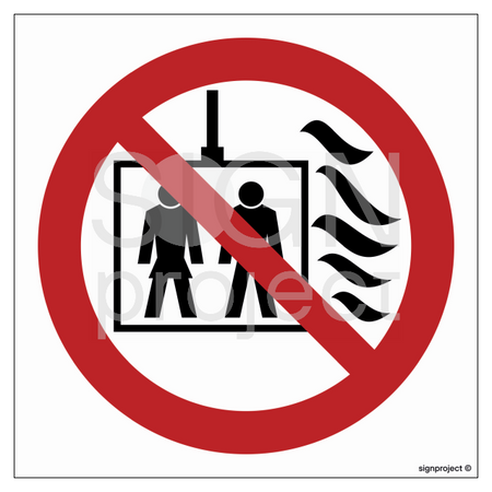 BB021 Do not use the crane in case of fire