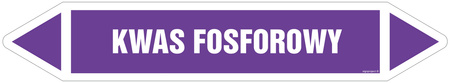 JF531 Kwas fosforowy - arkusz 5 naklejek