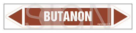 JF053 BUTANONE - sheet of 16 stickers