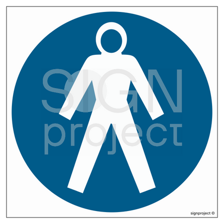 GK001 Order to use protective suit 20