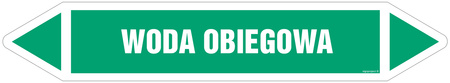 JF529 Woda obiegowa - arkusz 5 naklejek