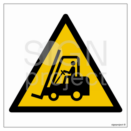 GD014 Forklift Warning