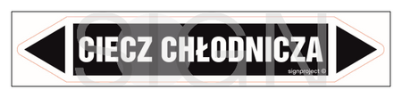 JF080 COOLANT - sheet of 5 stickers