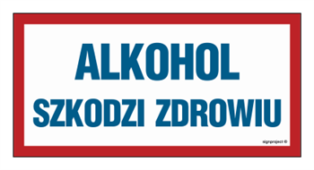 ND002 Alkohol szkodzi zdrowiu