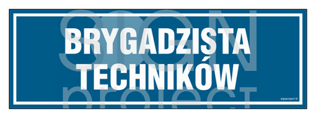 PA102 Brygadzista techników