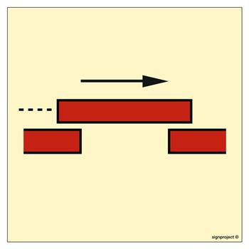 FA035 ‘A’ class sliding fire door self - closing
