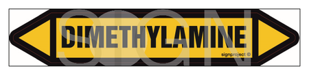 JF121 Dimethylamine - sheet of 5 stickers