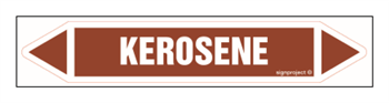JF235 KEROSENE - sheet of 2 stickers