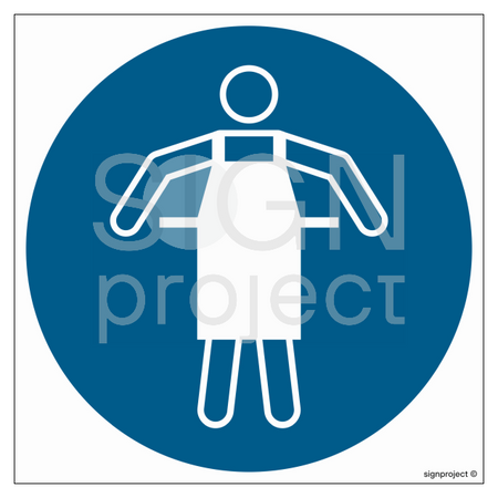 GJ026 Order to wear a protective apron