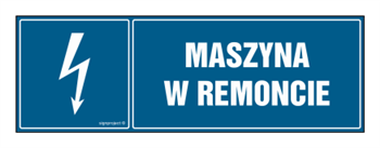 HH030 Maszyna w remoncie - arkusz 8 naklejek