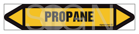 JF355 PROPANE - arkusz 5 naklejek