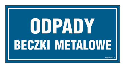 ND019 Odpady beczki metalowe
