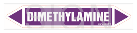 JF120 Dimethylamine - sheet of 5 stickers