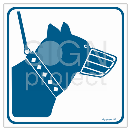 RA101 Bring dogs only on a leash and muzzle