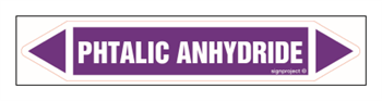 JF326 PHTALIC ANHYDRIDE - arkusz 5 naklejek
