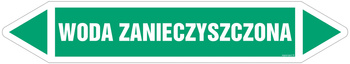 JF506 WODA ZANIECZYSZCZONA - arkusz 5 naklejek