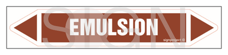JF138 Emulsion - sheet of 5 stickers