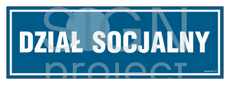 PA289 Social department