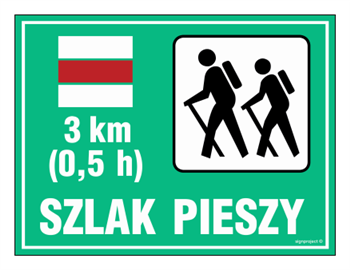 OC004 Szlak pieszy - długość