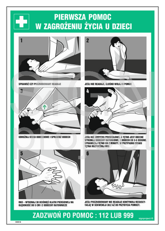 DD021 First aid in life-threatening situations in children