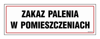 NC050 Zakaz palenia w pomieszczeniach