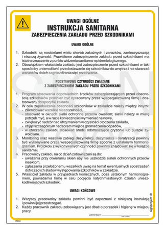 IAG56 Instrukcja BHP zabezpieczenia zakładu przed szkodnikami