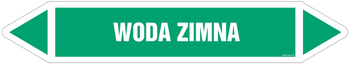 JF525 WODA ZIMNA - arkusz 4 naklejek