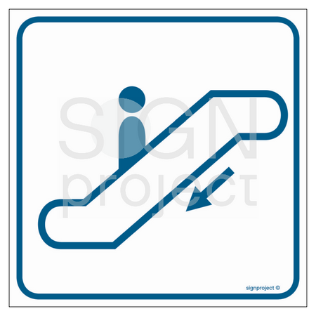 RA052 Down escalator