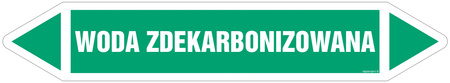 JF508 WODA ZDEKARBONIZOWANA - arkusz 2 naklejek