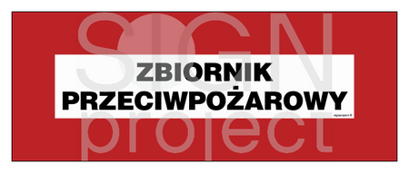BC121 Zbiornik przeciwpożarowy