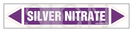 JF415 SILVER NITRATE - sheet of 5 stickers