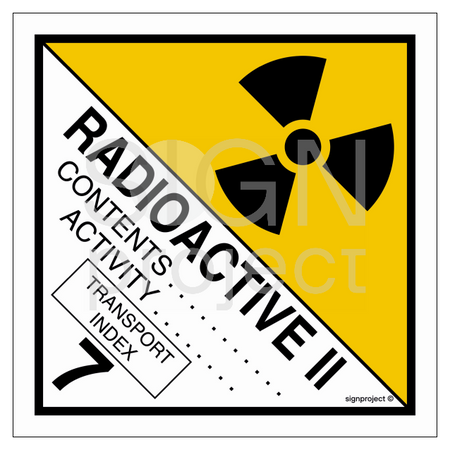 MB008 Packed radioactive material