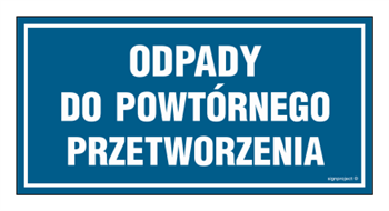 ND020 Odpady do powtórnego przetworzenia