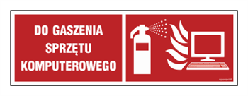 BC136 Gaśnica do gaszenia sprzętu komputerowego