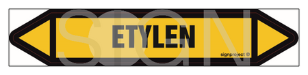 JF147 ETHYLENE - sheet of 5 stickers