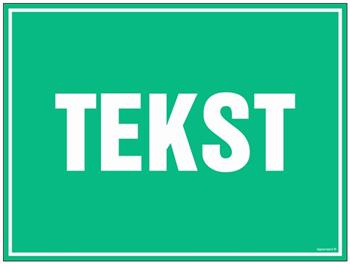 Znak na zamówienie Wzór A-011