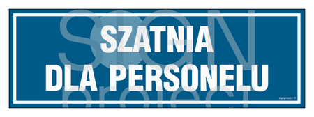 PA301 Szatnia dla personelu