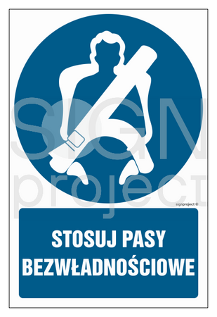 GL024 Stosuj pasy bezwładnościowe