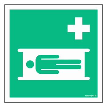 GG004 Stretcher - sheet of 12 stickers