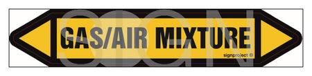 JF179 Gas / air mixture - arkusz 2 naklejek