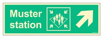 FB131 Muster station side right up